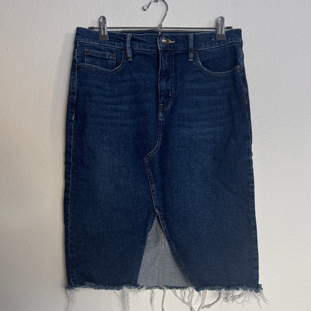 Calvin Klein Jeans Dark Blue Denim Skirt